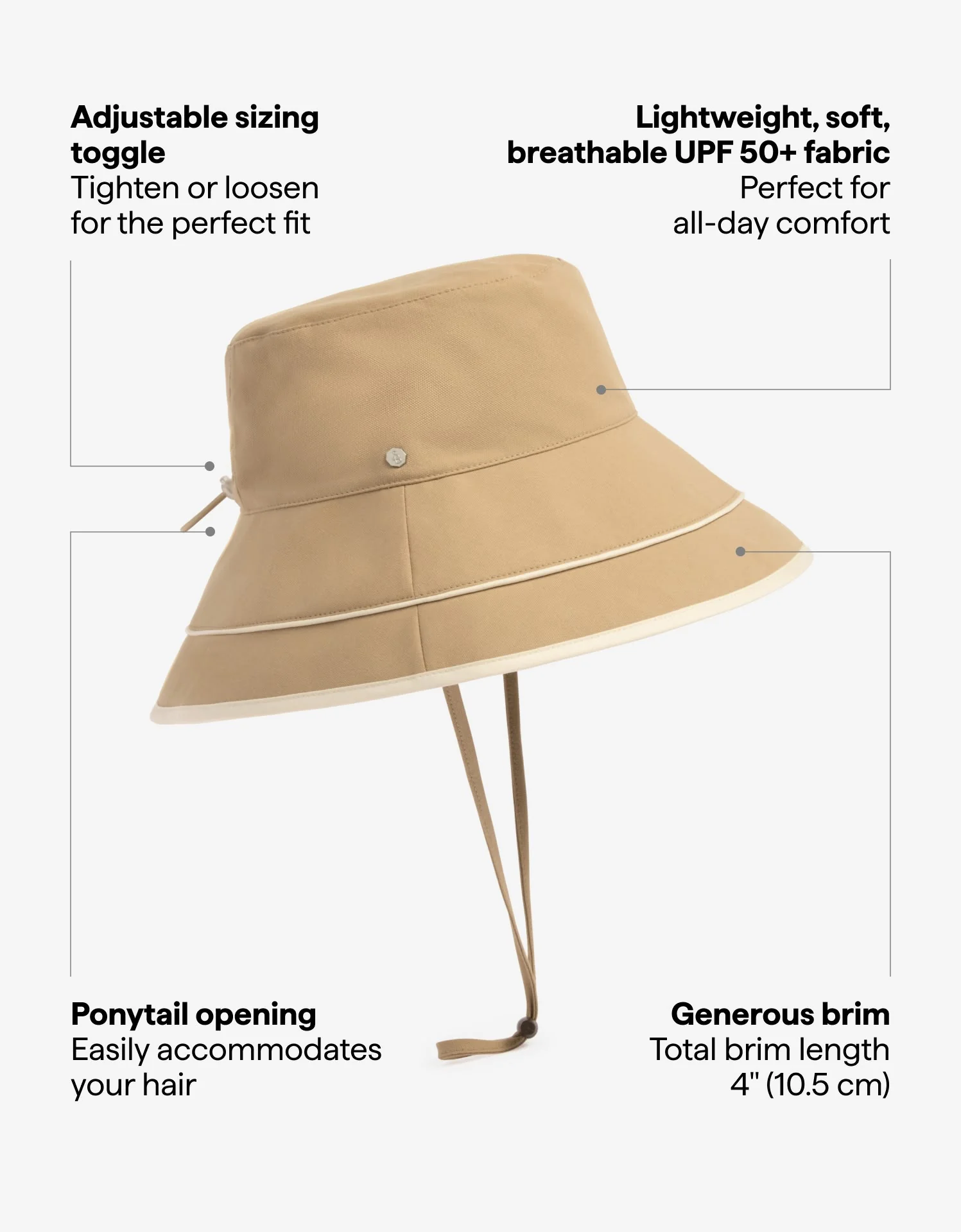 Vacation Wide Brim Sun Hat UPF50+ - Image 15