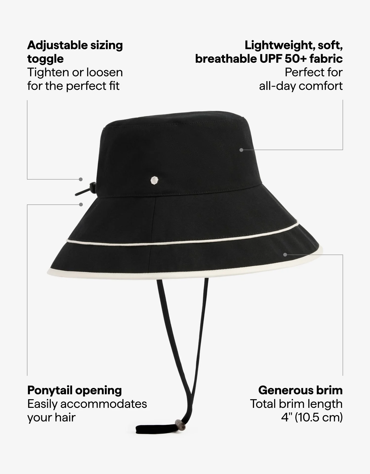 Vacation Wide Brim Sun Hat UPF50+ - Image 9