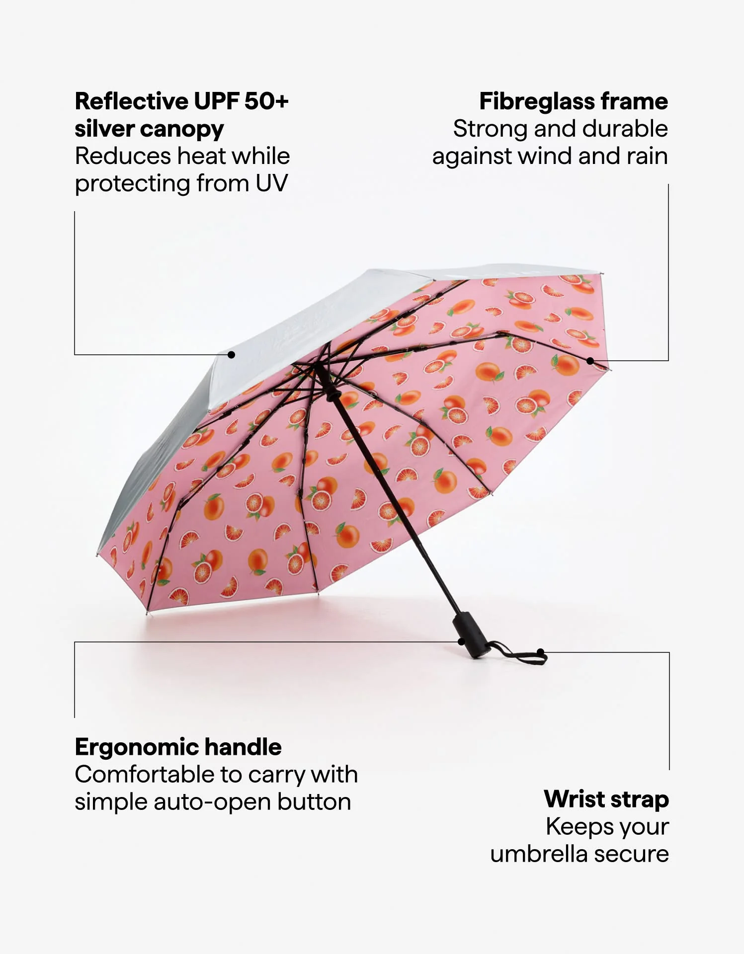 Compact Sun Protective Umbrella UPF 50+ - Image 2