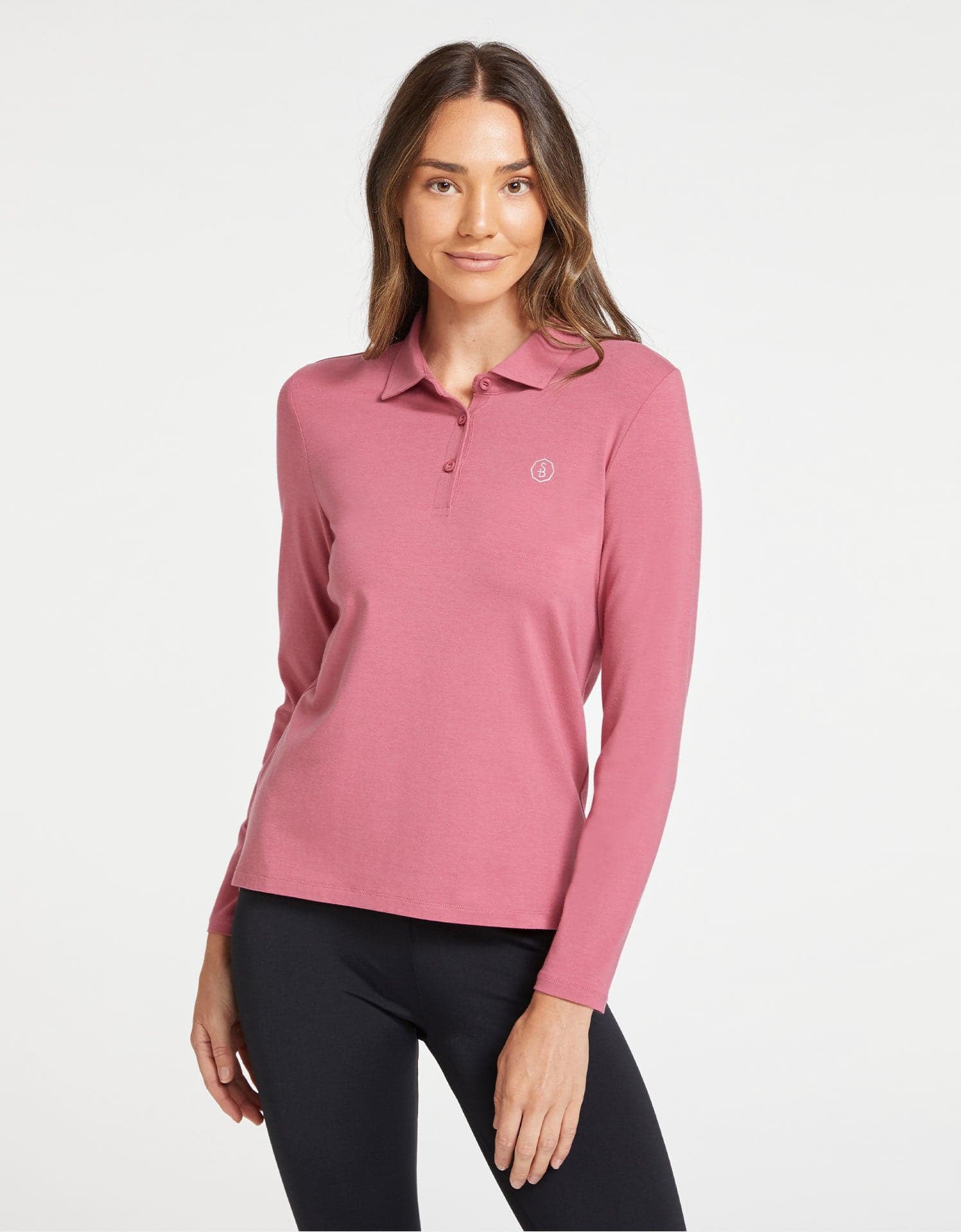Long Sleeve Polo Shirt UPF 50+ - Image 11