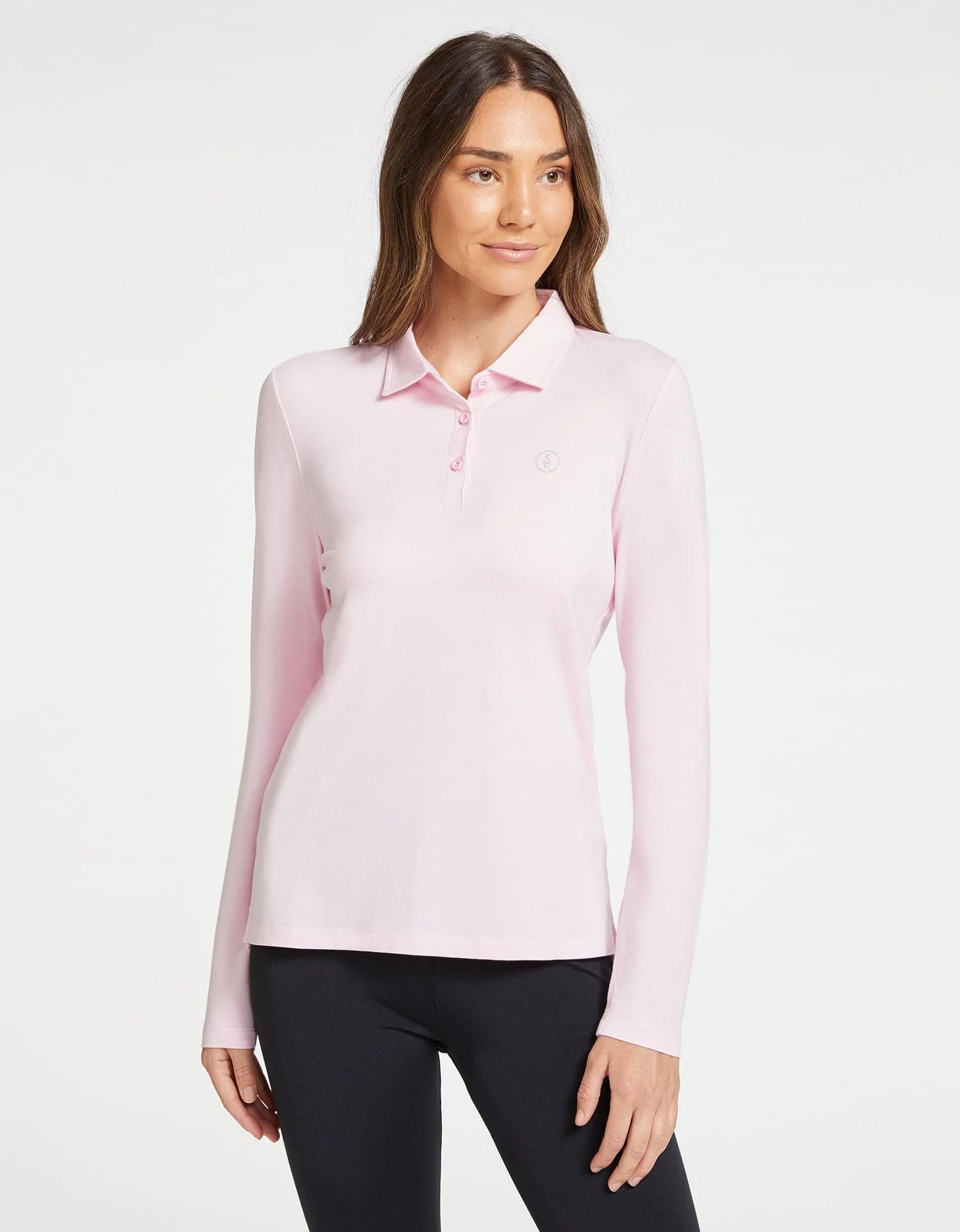 Long Sleeve Polo Shirt UPF 50+ - Image 30