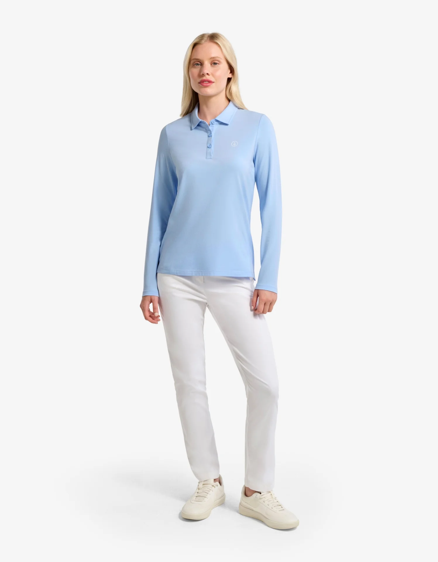Long Sleeve Polo Shirt UPF 50+ - Image 35