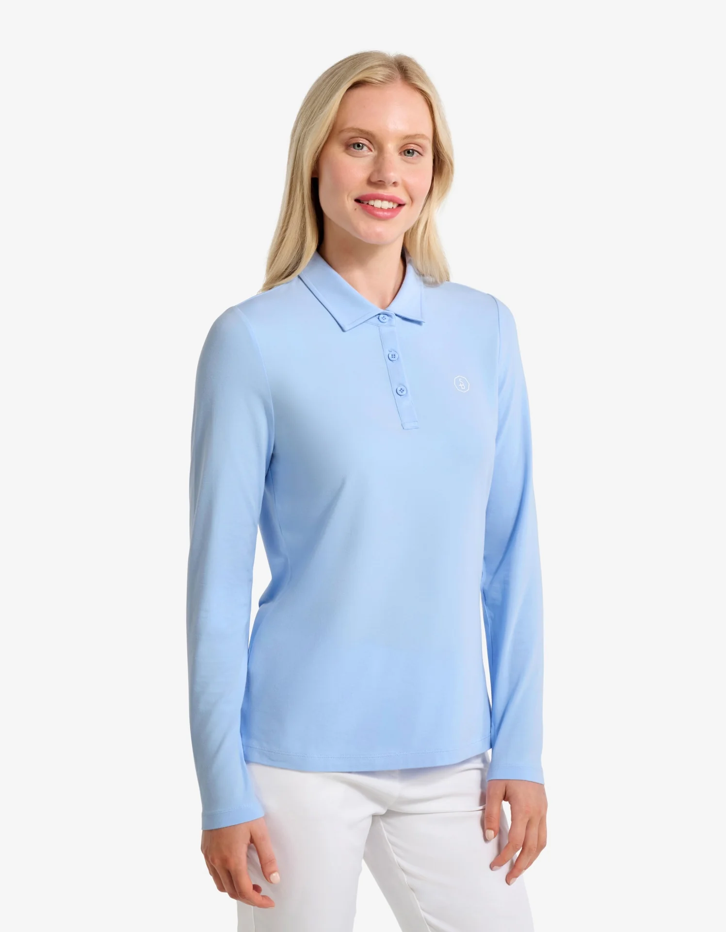 Long Sleeve Polo Shirt UPF 50+ - Image 37