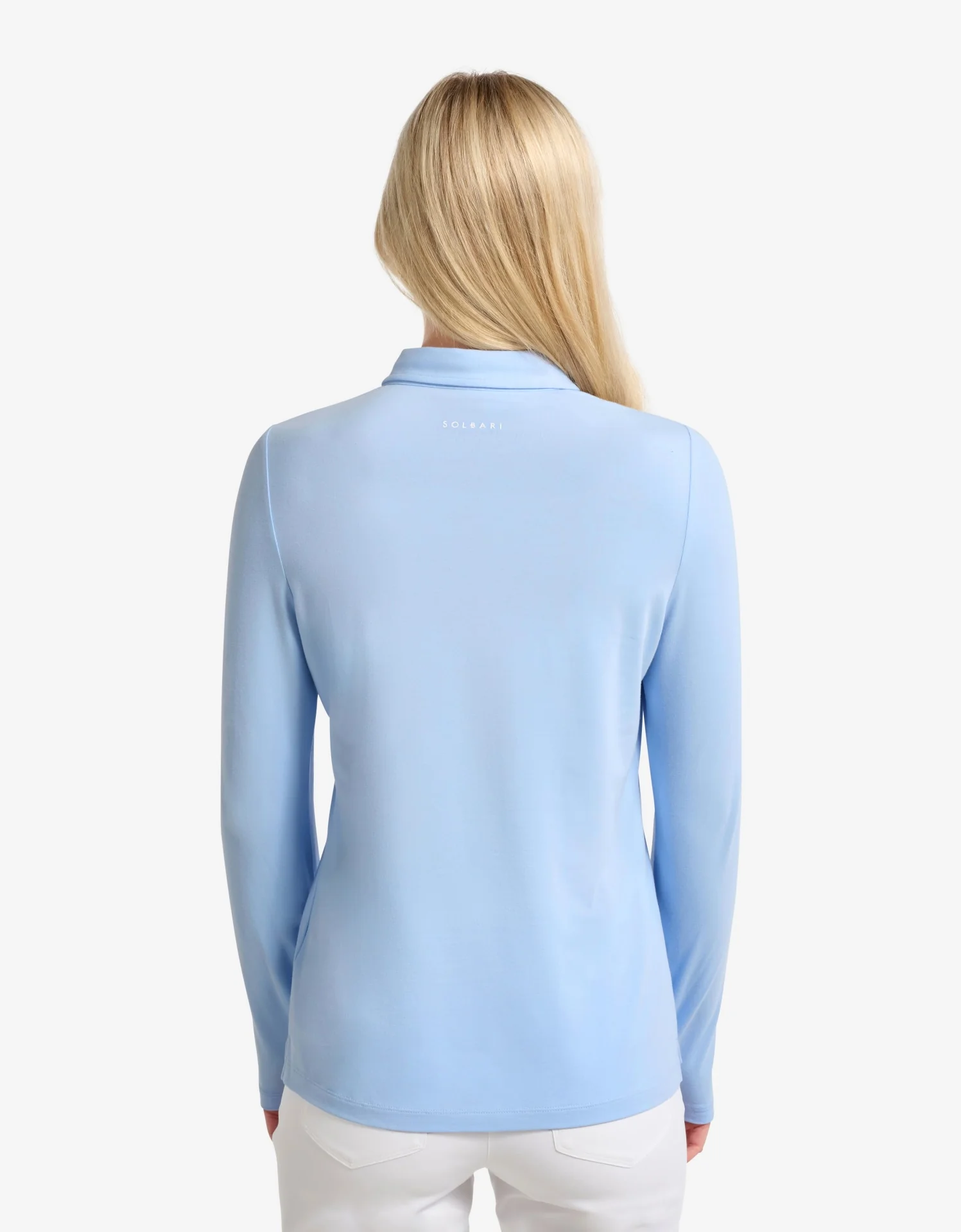 Long Sleeve Polo Shirt UPF 50+ - Image 38