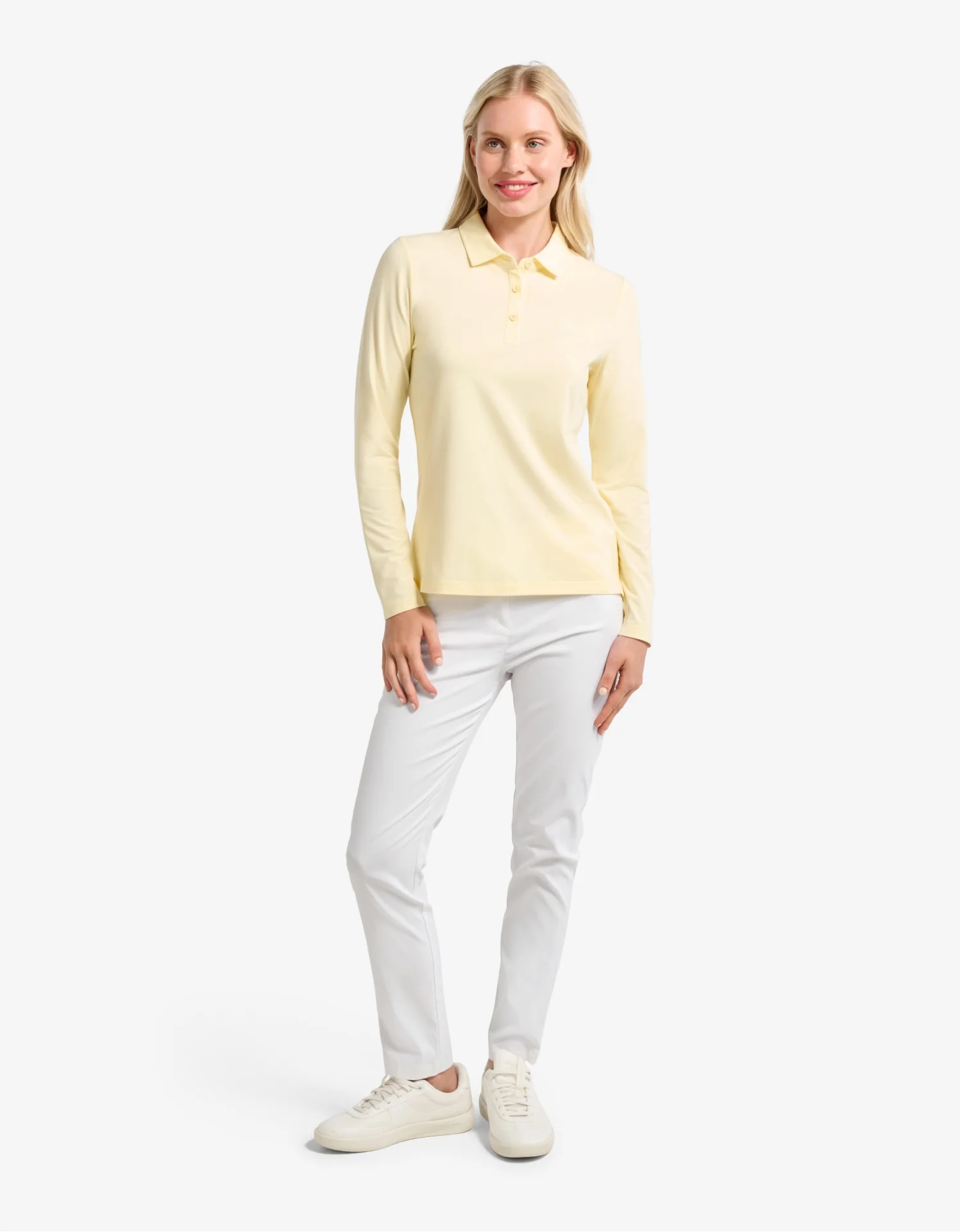 Long Sleeve Polo Shirt UPF 50+ - Image 7