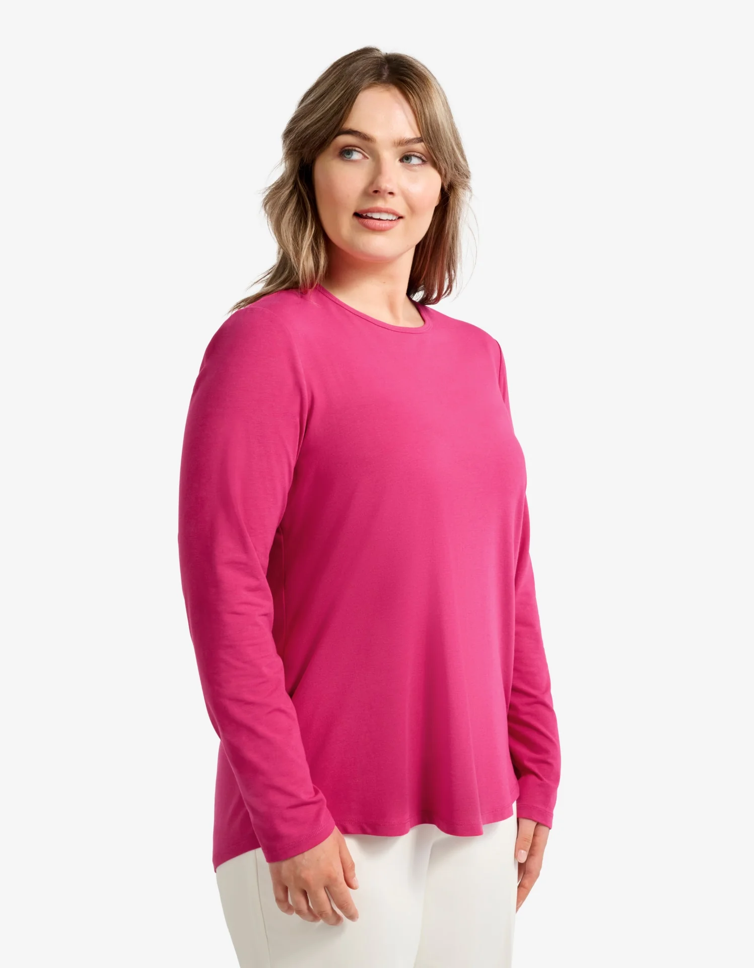 Loose Fit Long Sleeve Swing Top UPF 50+ - Image 17