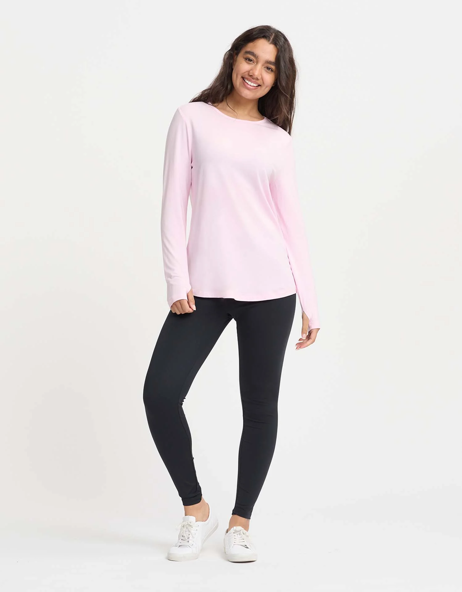Loose Fit Long Sleeve Swing Top UPF 50+ - Image 23