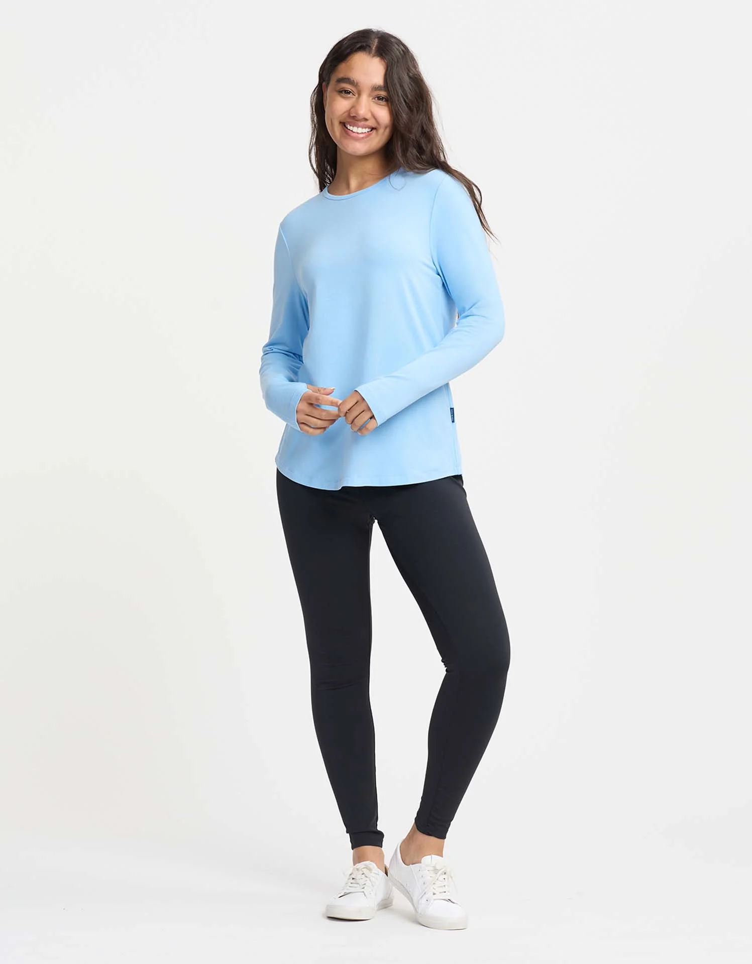 Loose Fit Long Sleeve Swing Top UPF 50+ - Image 29
