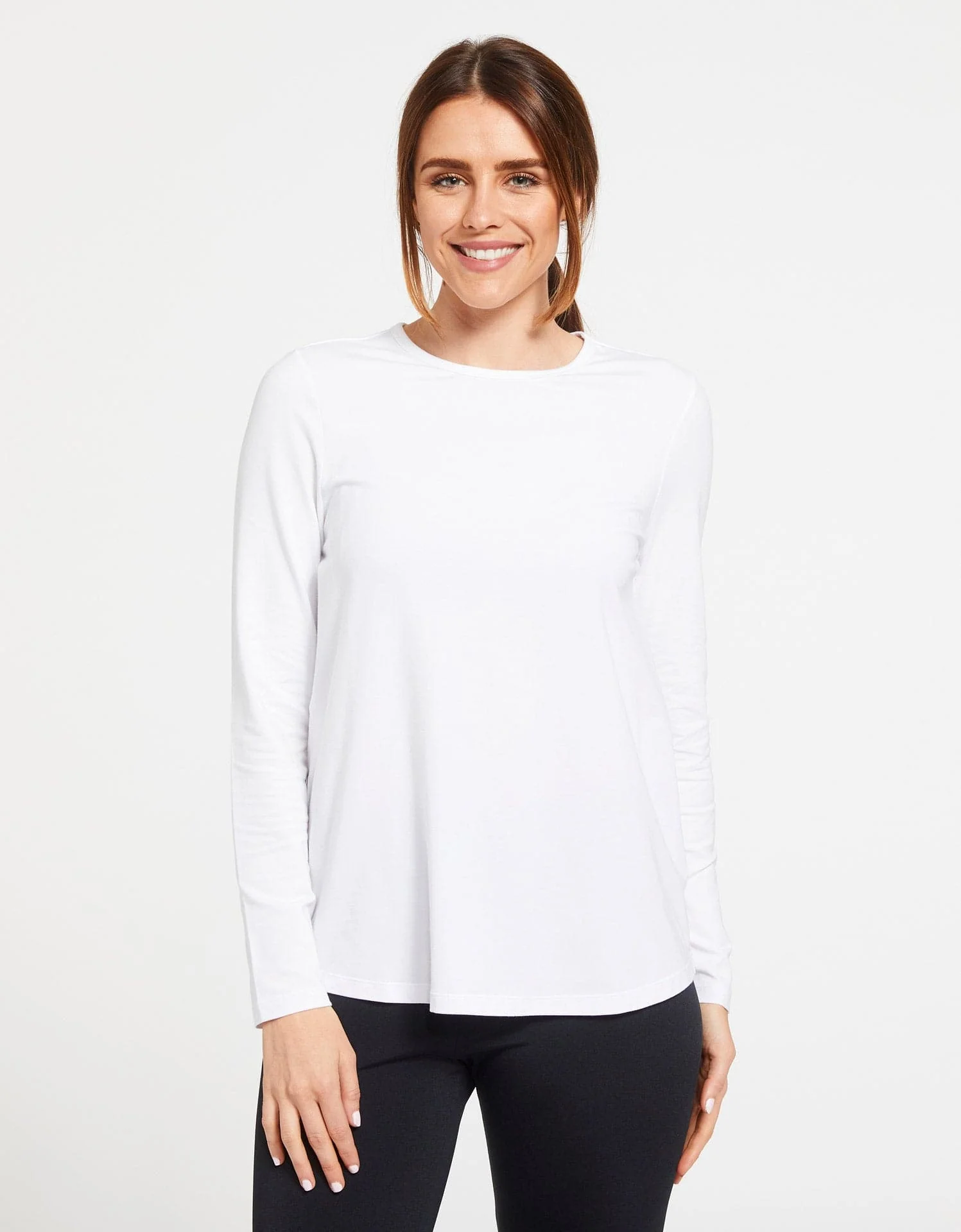 Loose Fit Long Sleeve Swing Top UPF 50+ - Image 37