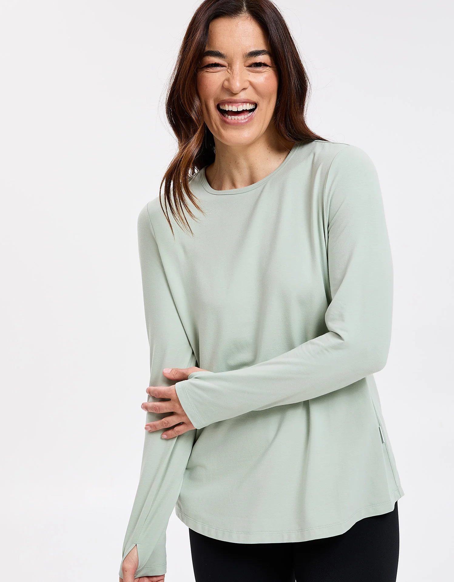 Loose Fit Long Sleeve Swing Top UPF 50+ - Image 40
