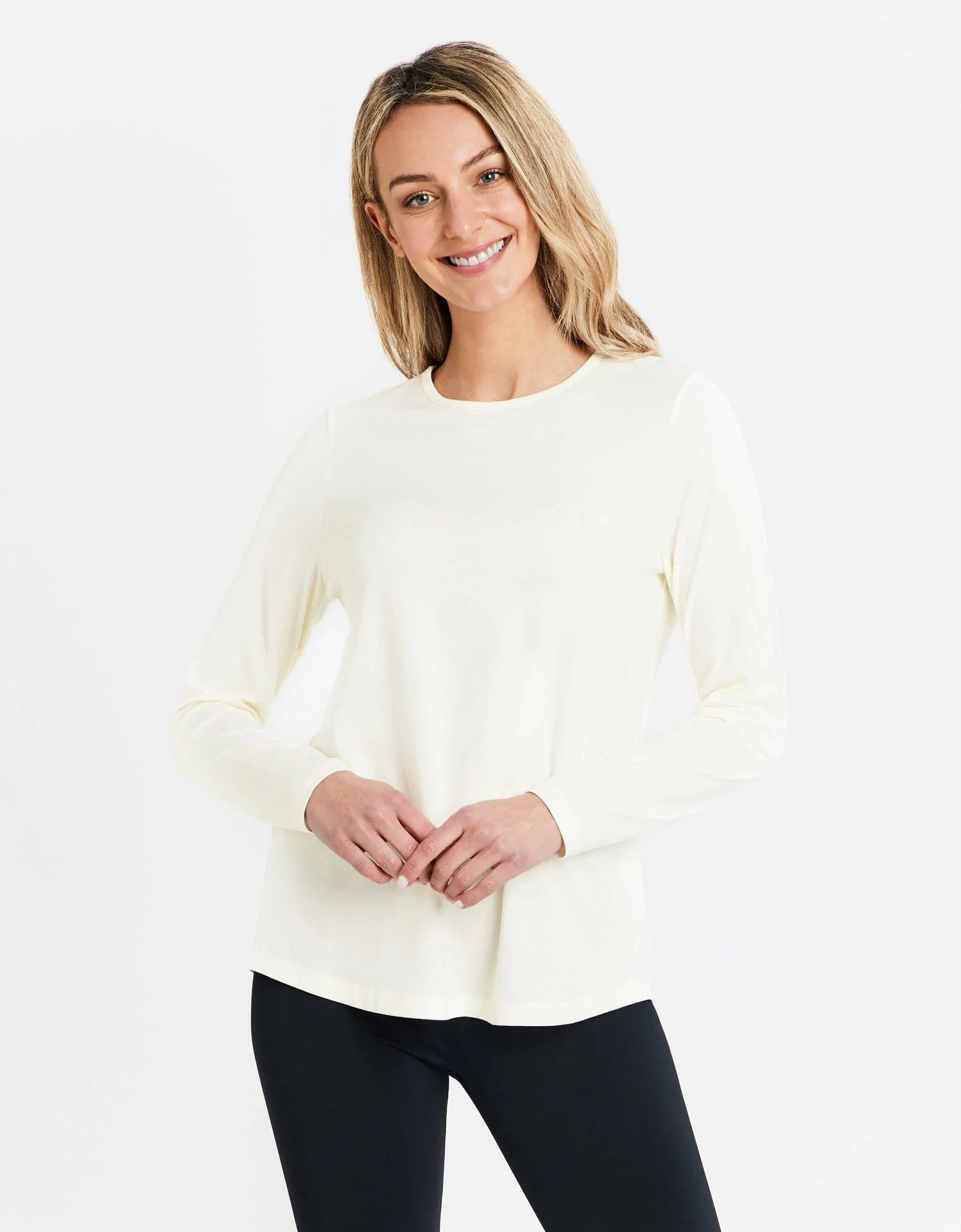 Loose Fit Long Sleeve Swing Top UPF 50+ - Image 50