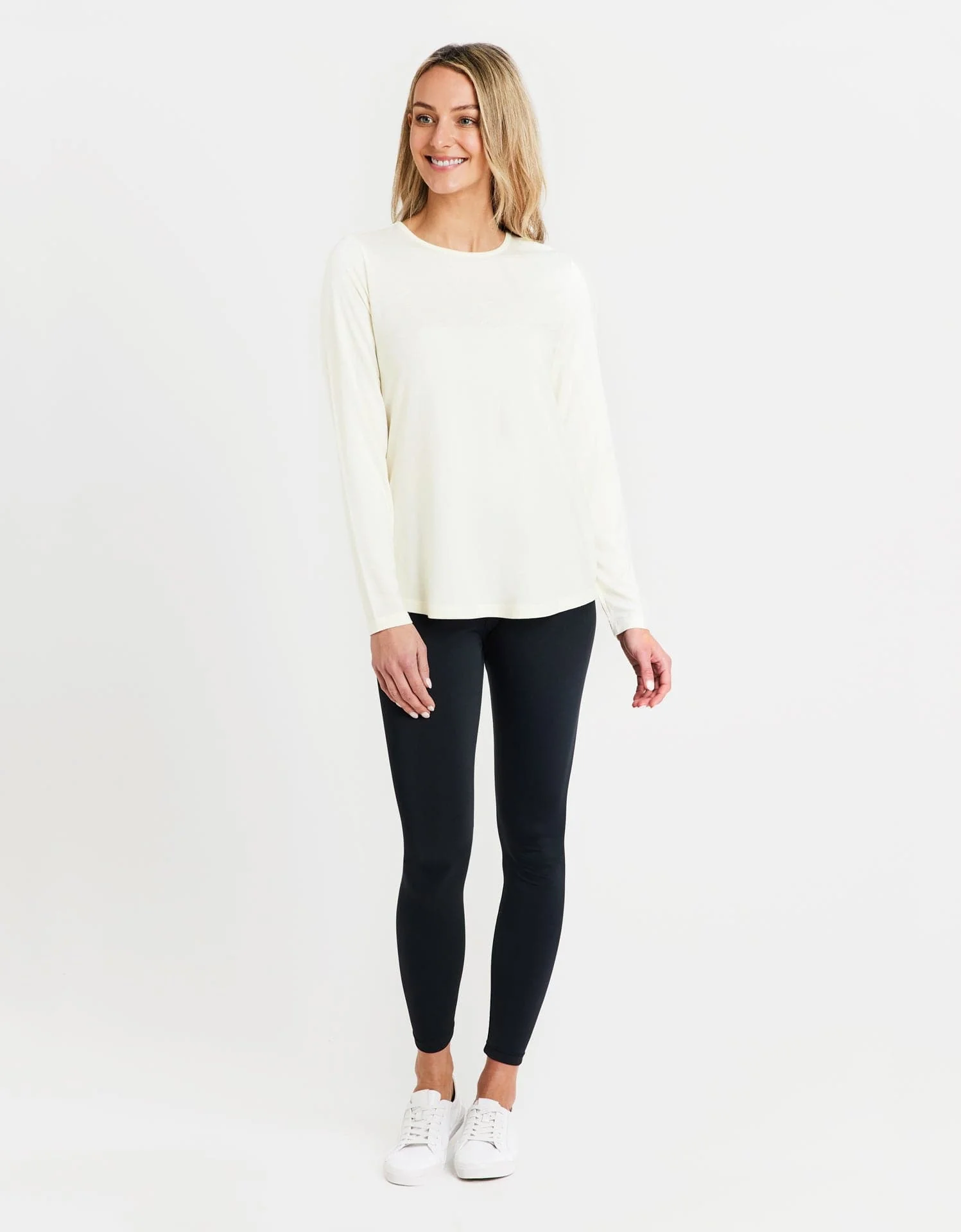 Loose Fit Long Sleeve Swing Top UPF 50+ - Image 51