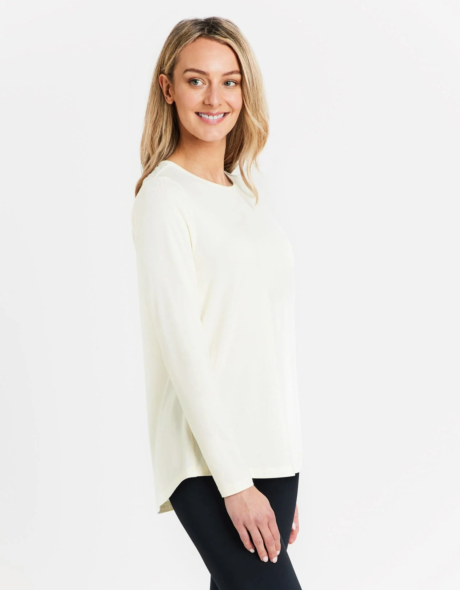 Loose Fit Long Sleeve Swing Top UPF 50+ - Image 53