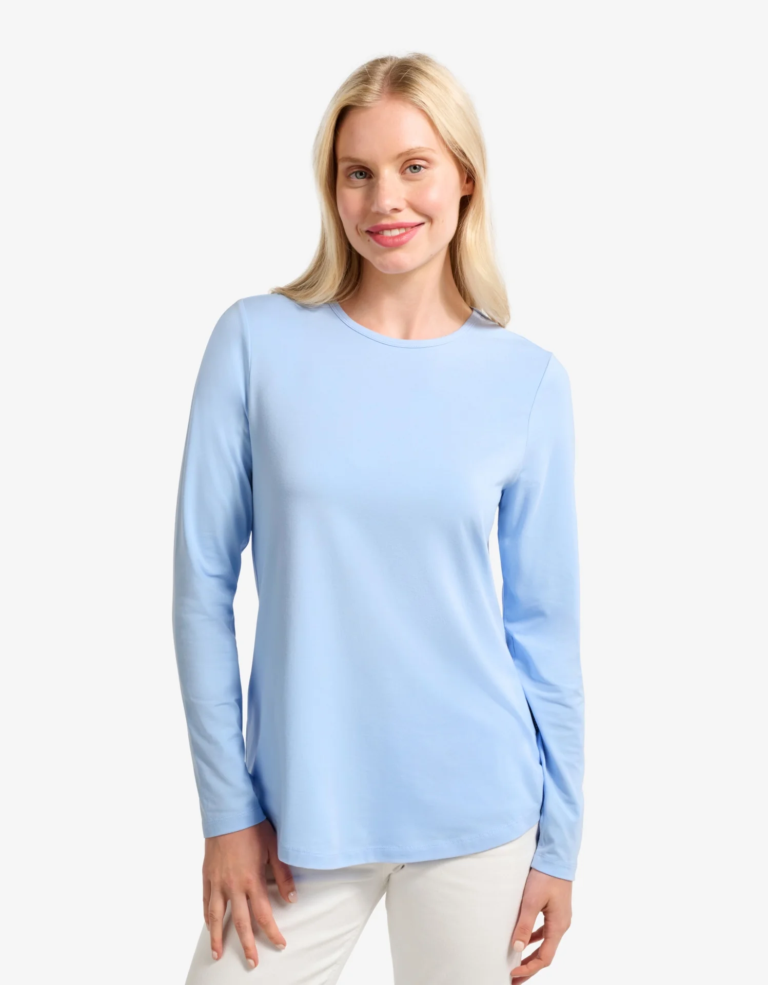Loose Fit Long Sleeve Swing Top UPF 50+ - Image 55