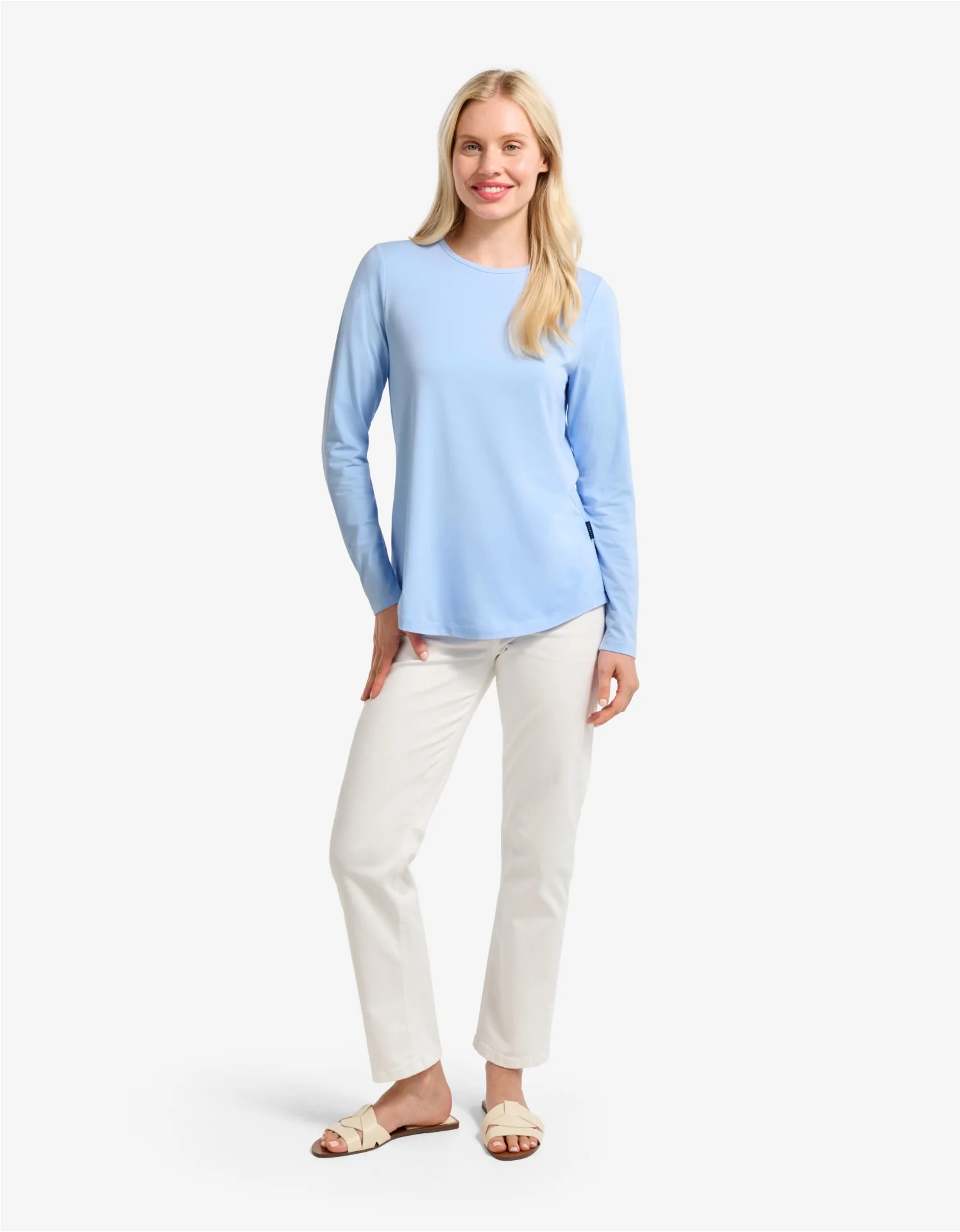 Loose Fit Long Sleeve Swing Top UPF 50+ - Image 56