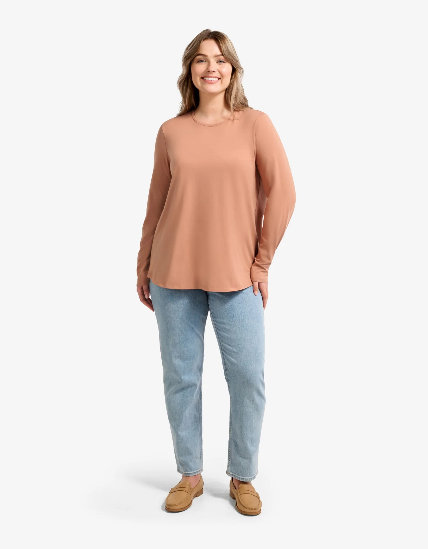 Loose Fit Long Sleeve Swing Top UPF 50+ - Image 7