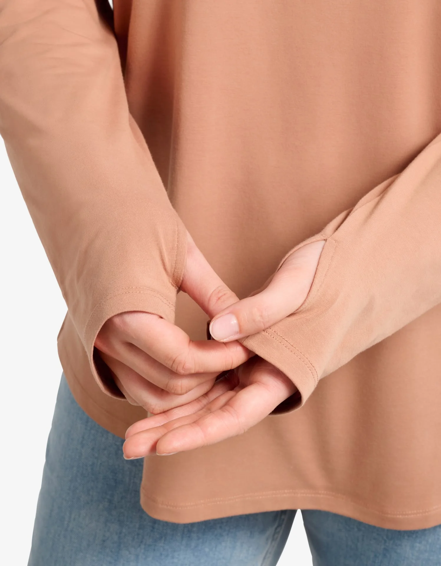Loose Fit Long Sleeve Swing Top UPF 50+ - Image 9